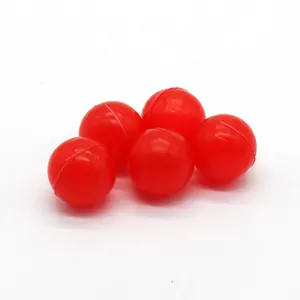 レベルマークボールに使用される1インチの赤い中空PPプラスチックボール