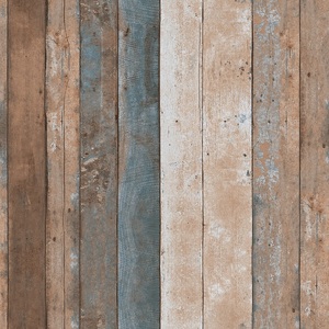 Papel pintado decorativo de vinilo con efecto madera vieja para restaurante - Product Image 4