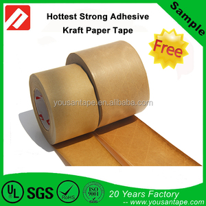 Fibra de Vidrio Reforzada de Seguridad Advertencia Activa de agua Marrón <span class=keywords><strong>Kraft</strong></span> <span class=keywords><strong>Cinta</strong></span> De Papel Engomado con muestra gratis - Product Image 4