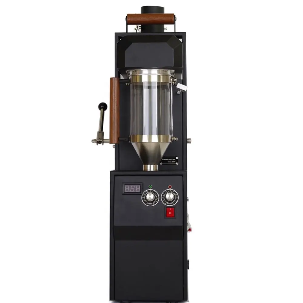220V Electric Coffee Roasterホーム熱風コーヒー豆焙煎機200グラム8-10mins焙煎時間