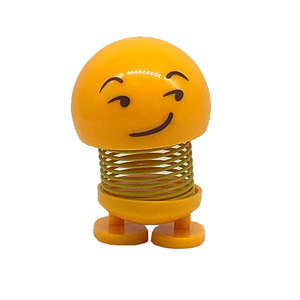 Poupée à tête pivotante à ressort, accessoires Expression <span class=keywords><strong>Smiley</strong></span> jouets créatifs bureau voiture tableau de bord <span class=keywords><strong>Mini</strong></span> décoration - Product Image 4