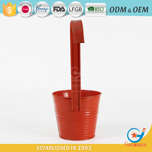 Comercio al por mayor <span class=keywords><strong>de</strong></span> hierro galvanizado con recubrimiento <span class=keywords><strong>en</strong></span> polvo olla jardín <span class=keywords><strong>plantas</strong></span> decorativas para colgar <span class=keywords><strong>macetas</strong></span> - Product Image 4