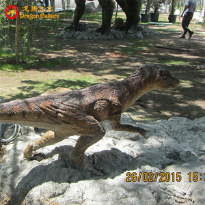 Tamaño Natural <span class=keywords><strong>troodon</strong></span> al aire libre parque de dinosaurios animatronic dinosaurio modelos - Product Image 1