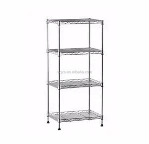 4-tire bathroom wire shelf receive console sitting room tidy frame wrought iron shelf in the kitchen