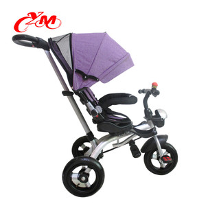 Mode vente Chaude <span class=keywords><strong>tricycle</strong></span> enfants 4 en 1 gris/confortable air pneu bébé poussette trike/bon EN71 bébé <span class=keywords><strong>tricycle</strong></span> en Europe marché - Product Image 2