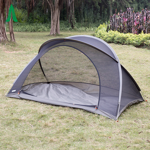Di lusso portatile aperto zanzariera tenda pieghevole letto Design con <span class=keywords><strong>due</strong></span> camere da letto per il campeggio estivo all'aperto realizzato in tela di cotone - Product Image 2
