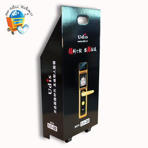 Líder Pantalla Peluquería Residuos Publicidad Chiste <span class=keywords><strong>De</strong></span> Cartón <span class=keywords><strong>Caja</strong></span> <span class=keywords><strong>de</strong></span> la Carretilla Con Ruedas - Product Image 4