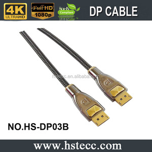Alta definición metal bloqueable <span class=keywords><strong>DisplayPort</strong></span> <span class=keywords><strong>cable</strong></span> <span class=keywords><strong>1.3</strong></span> Con aislamiento de PVC - Product Image 2
