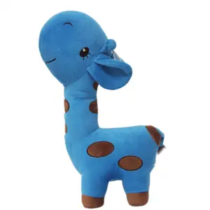 Brinquedo de pelúcia girafa, animal de pelúcia