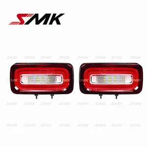 For 86-16 G-CLASS G65/G63/G500 W463 OEM Rear Bumper Fog Back Lamp,Tail Small Lights,Red