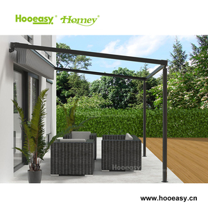 Hooeasy Homey ejecución exquisita impermeable de aluminio al aire libre gazebo <span class=keywords><strong>toldo</strong></span> - Product Image 4