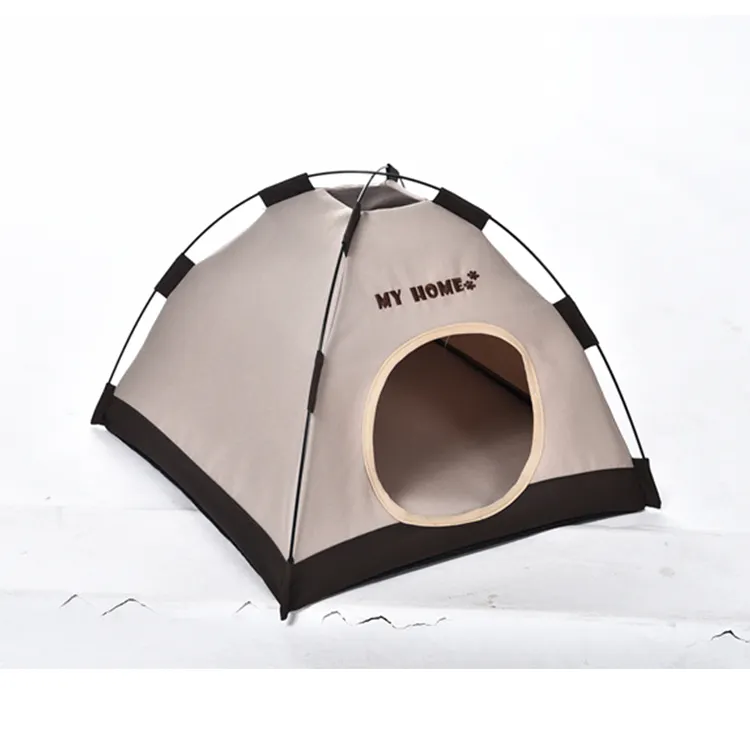 Tienda de campaña plegable para perros, tienda impermeable para viajes al aire libre, 100% poliéster