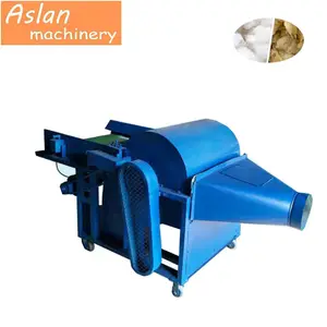 Cotton cloth old opening machine/waste fabric textile cutting and opening machine/used clothes cotton opener machine