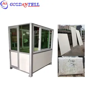 Thâm quyến kiosh sản xuất modular chất lượng tốt lắp ráp an ninh chòi canh thép nhà/gian hàng cabin cho gần biển