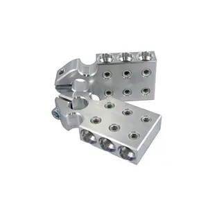 Conector de terminal de bateria automotiva de alumínio, peças de reposição cnc de produto da china