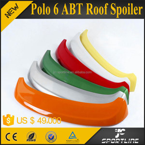 Jc Sportline 2011 FRP <span class=keywords><strong>ABT</strong></span> estilo alerón de la azotea para VW <span class=keywords><strong>Polo</strong></span> 6 - Product Image 1