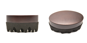 Personalizzato Barbiere Spazzola di <span class=keywords><strong>Capelli</strong></span> di Legno <span class=keywords><strong>Spugna</strong></span> Uso <span class=keywords><strong>Per</strong></span> L'uomo Nero - Product Image 2
