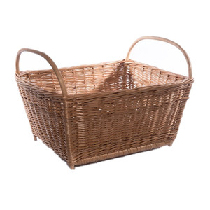 Cestino di <span class=keywords><strong>vimini</strong></span> per legna da ardere quadrato grande a buon mercato all'ingrosso - Product Image 3