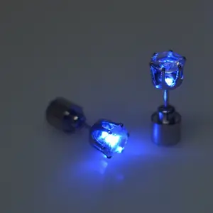 Special New Dazzling Earring Ear Stud Cool Colorful led Luminous for DJ Dance Party Bar
