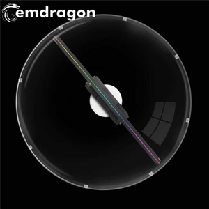 50 cm 3D hình ba chiều fan quảng cáo máy nghe nhạc ba chiều hiển thị - Product Image 1