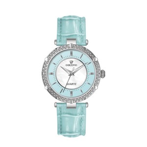 Alta marca de piedra de corona de acero con movimiento suizo mujer de cuarzo reloj de lujo - Product Image 2
