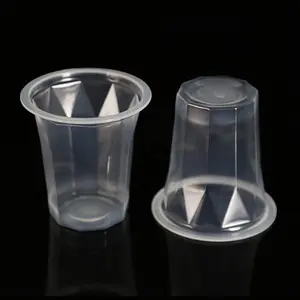 Özel PP tek kullanımlık şeffaf yeni plastik süt çay bardağı