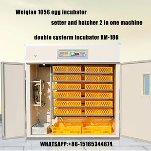 Intelligente steuerung inkubator mit fabrik preis setter und hatcher kombiniert WQ-1056