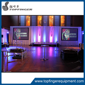 Tfr 2015 factory price exhibition and Convention Booth aluminum Pipe and drape - Product Image 3