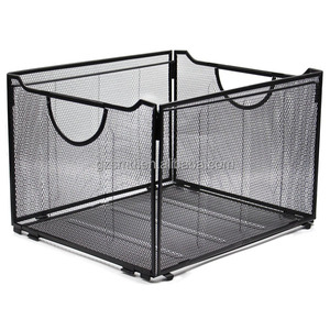 Customizable Desktop Metal Mesh <strong>Hanging</strong> <strong>File</strong> <strong>Organizer</strong> Office Documents Storage Basket for <strong>File</strong> Folder Management - Product Image 5