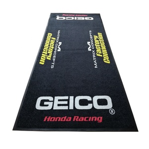 <span class=keywords><strong>Tapis</strong></span> de sol en caoutchouc antidérapant personnalisé pour <span class=keywords><strong>moto</strong></span>, imprimé, pour usage extérieur, imperméable - Product Image 2