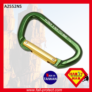 แสงกีฬากลางแจ้งที่แข็งแกร่งหนัก28KN อลูมิเนียมปีนเขาคาราบิเนอร์ - Product Image 4