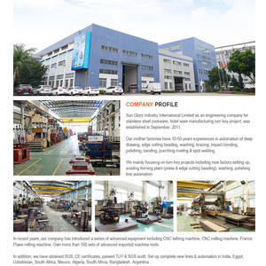 CNC ss die ท่อหม้อเครื่องครัว edge กระบอกเครื่องครัวไฟฟ้าอัตโนมัติเครื่องขัดสำหรับสแตนเลส - Product Image 4