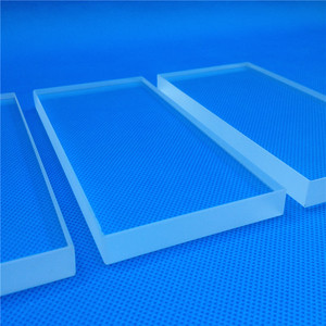 Résistance à la chaleur personnalisée feuille transparente polie plaque de verre de quartz de grande taille - Product Image 2