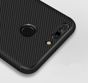 silicona suave cubierta de la caja del teléfono de la <span class=keywords><strong>fibra</strong></span> del carbón para Huawei honor V9 Y3 Y7 disfrutar 7 más caso TPU - Product Image 5