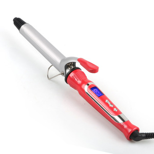 <span class=keywords><strong>Fer</strong></span> à friser 25mm avec revêtement en céramique baguette à friser avec pointe isolée anti-brûlure bigoudi de salon de coiffure - Product Image 6