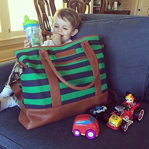 Lujo Madre <span class=keywords><strong>Maternidad</strong></span> Bebé Bolsas Tote bolsa de Pañales - Product Image 4