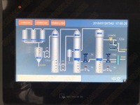 Usine de production d'alcool éthylique pur à 95 % montée sur skid, systèmes de distillation et de déshydratation montés sur skid