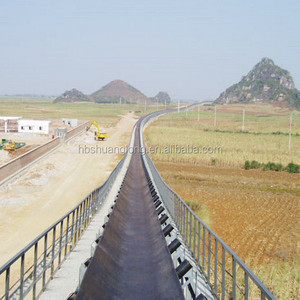 Sabuk konveyor karet lebar <span class=keywords><strong>600mm</strong></span> yang tahan lama digunakan umum Tiongkok untuk memasok beton pada Mixer beton - Product Image 6