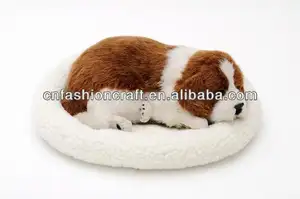2022 Top Nieuwe Mode Simulatie Dier Snurken & Ademhaling Hond Pluche Speelgoed