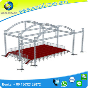 Affichage de treillis 390x390mm, <span class=keywords><strong>tour</strong></span> de botte d'éclairage de DJ, conception de botte de DJ pour le treillis d'<span class=keywords><strong>enceinte</strong></span> de rangé - Product Image 3
