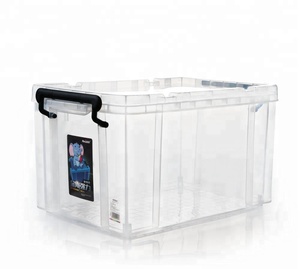 Durable High Quality Competitive Price 20L Clear/Transparent Moving Storage Nested Plastic <strong>Containers</strong> - Product Image 1