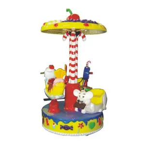 New design amusement rides manufacture mini fairground small carousel merry go round price