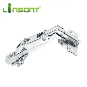 OEM supply 165 degrees clip on hinge for round pipes furniture hardware angle hinge Good Price