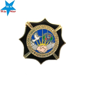 Su misura Molle Variopinta Dello Smalto Aquila Perni del Risvolto Pilota Ali Pin del Risvolto - Product Image 2