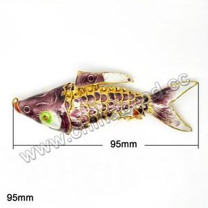 2015 cloisonne encantos <span class=keywords><strong>de</strong></span> pescado encanto colgantes y <span class=keywords><strong>amuletos</strong></span> para collar - Product Image 4