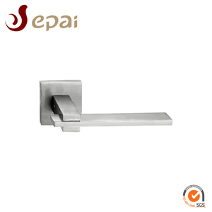 <span class=keywords><strong>Poignée</strong></span> <span class=keywords><strong>de</strong></span> <span class=keywords><strong>porte</strong></span> à levier <span class=keywords><strong>carrée</strong></span> en acier inoxydable massif Epai Modern Hotel Rosette - Product Image 3