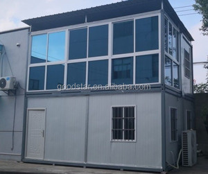 Giá rẻ ánh sáng khung thép phẳng gói hiện đại xách tay 2 tầng tầng <span class=keywords><strong>Modular</strong></span> sống container nhà nhà - Product Image 3