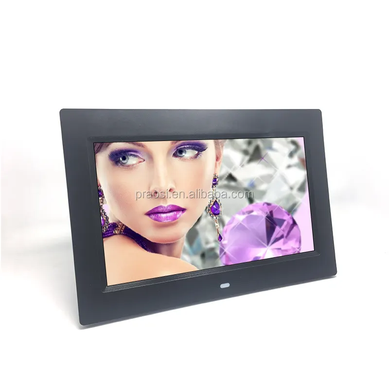 OEM ODM slim model full 1080p lcd with MP3 MP4 video loop blue tooth motion sensor digital photo frame display