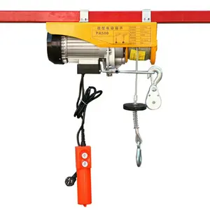 PA200-PA1200 Mini Điện Dây Tời Nâng Hoist 220V Sử Dụng Nhà Nhỏ Hoist Ánh Sáng Trọng Lượng Hoist