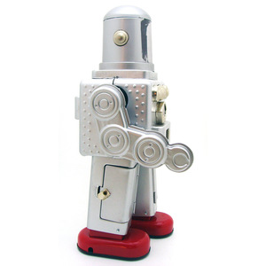 Modellini di <span class=keywords><strong>Robot</strong></span> in Metallo Vintage Elettrici in Latta per Regali Promozionali - Product Image 2